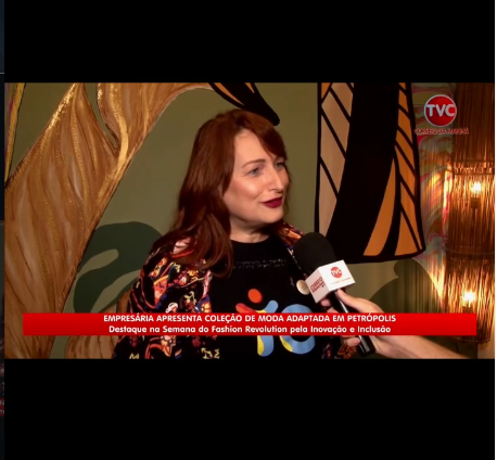 Registro gráfico das matérias sobre moda inclusiva